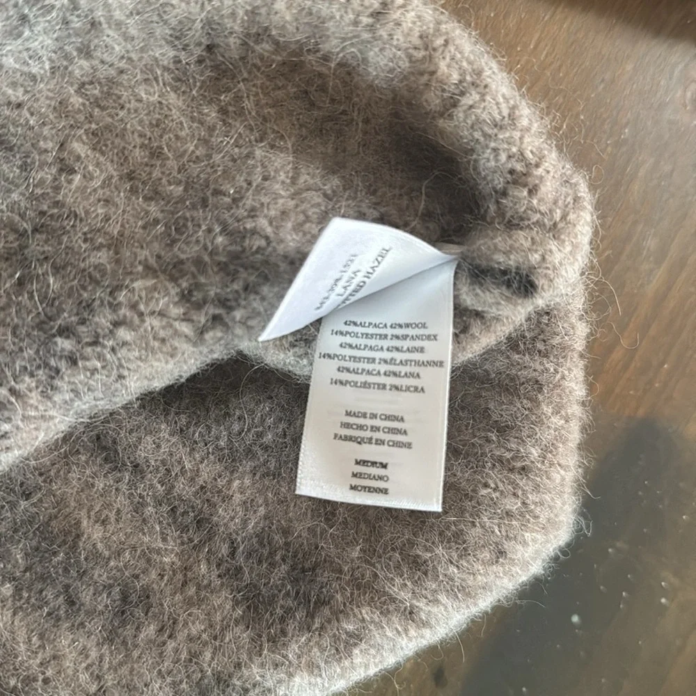 Rails Wool Leopard Print Crew Neck Sweater M - Picture 6 of 6